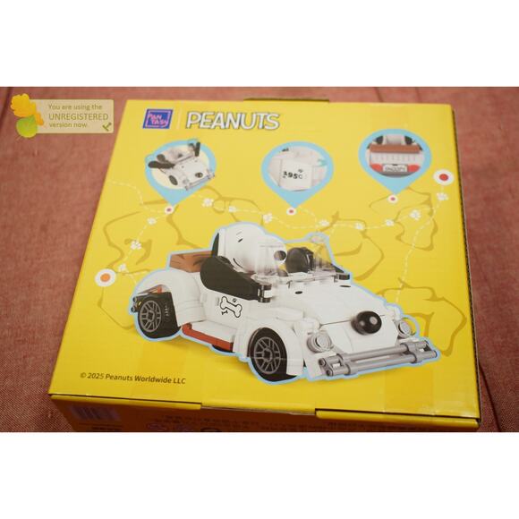 Pantasy Peanuts Roadster Buildable Brick Block Set 86908 - Picture 5 of 6